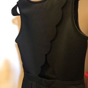 Charming Charlie sleeveless black dress